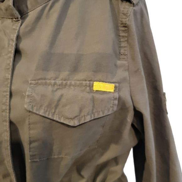 OLD Navy Military Field Style Army Green Jacket Size S - Picture 5 of 16